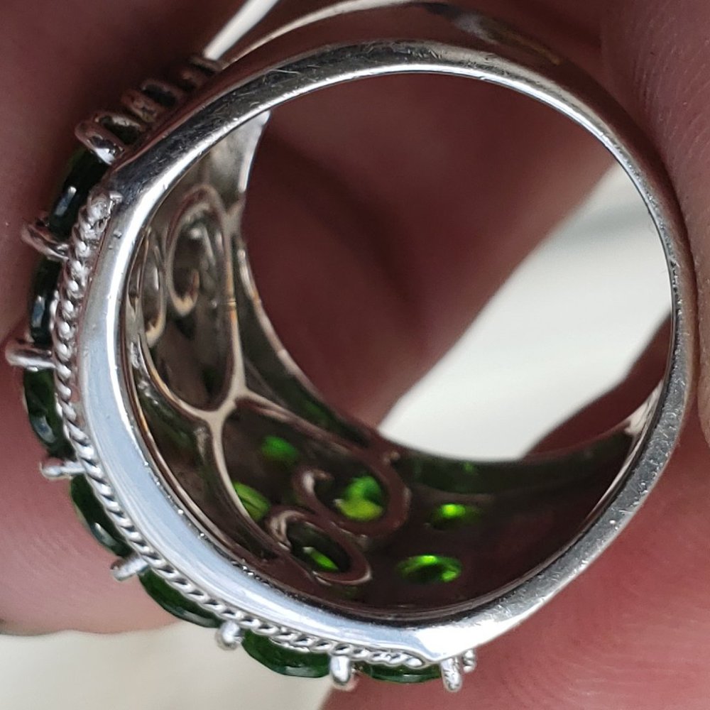 Russian Emerald ring - Picture 5 of 9